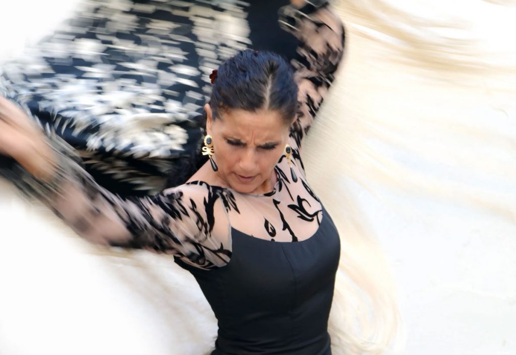 Choreographer and dancer María Bermúdez.