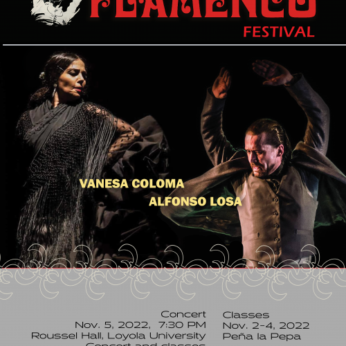 1st Annual New Orleans Chateau Flamenco Festival Poster