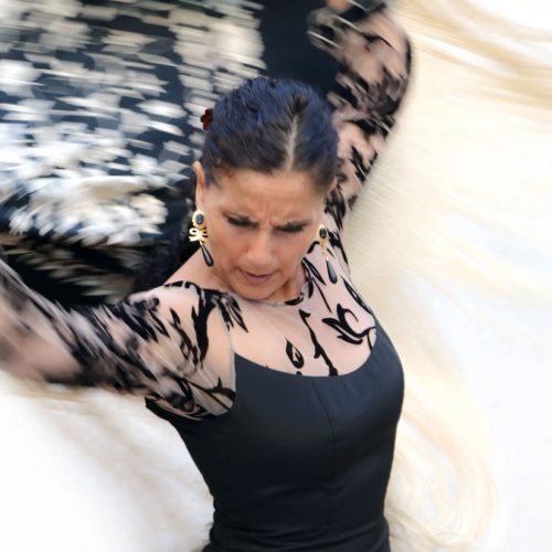 Choreographer and dancer María Bermúdez.